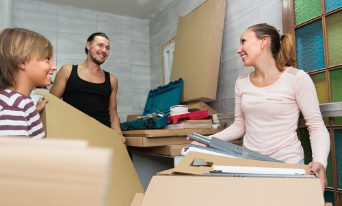 Man and van service helping with a local move in White City