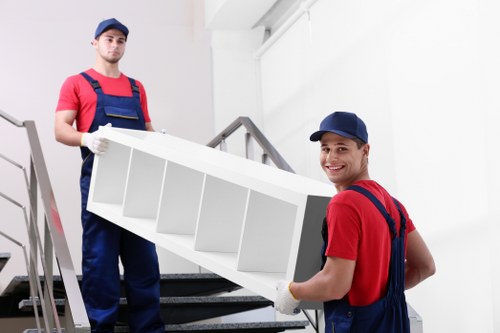 White City removals team separating materials for recycling and reuse