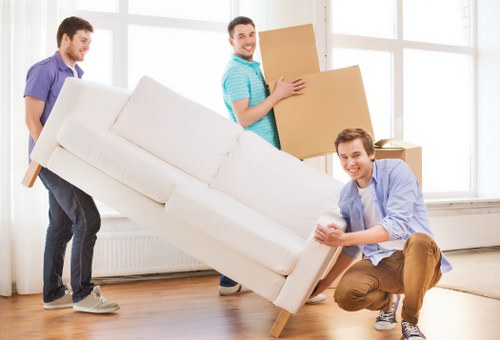 Furniture collection and delivery by van