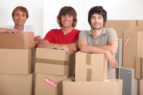 Packing and loading service for a local West London move