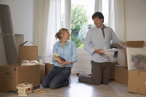 Example moving job from a flat in White City with transparent pricing