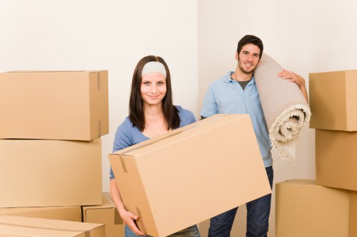 Household furniture loaded safely for transport near White City