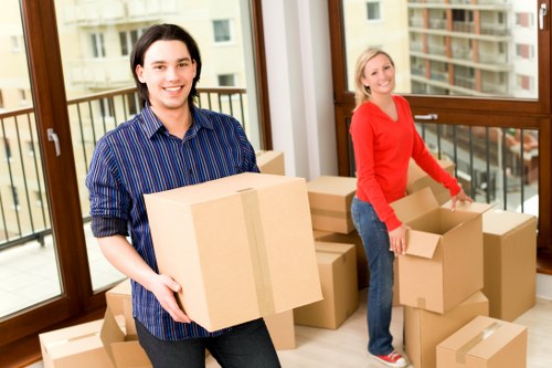 White City apartment move with a suitable moving van and careful access planning